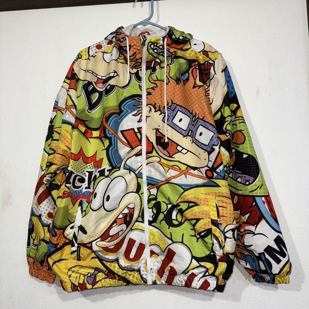Members Only Exclusive Nickelodeon Windbreaker Jacket Mens XL
